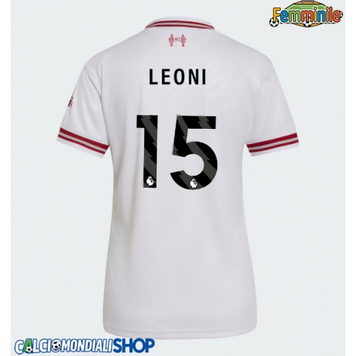 Maglie da calcio Liverpool Giovanni Leoni #15 Seconda Maglia Femminile 2026-27 Manica Corta
